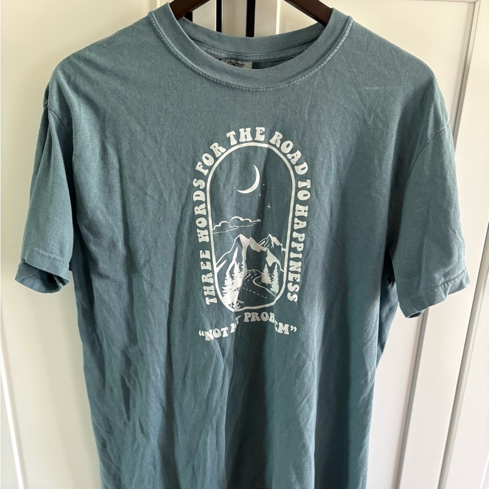 Comfort Colors Blue Graphic T-Shirt